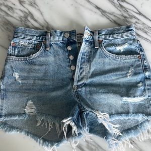 Agolde jean short